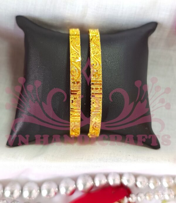 GOLD PLATED BANGLES - GPB1001