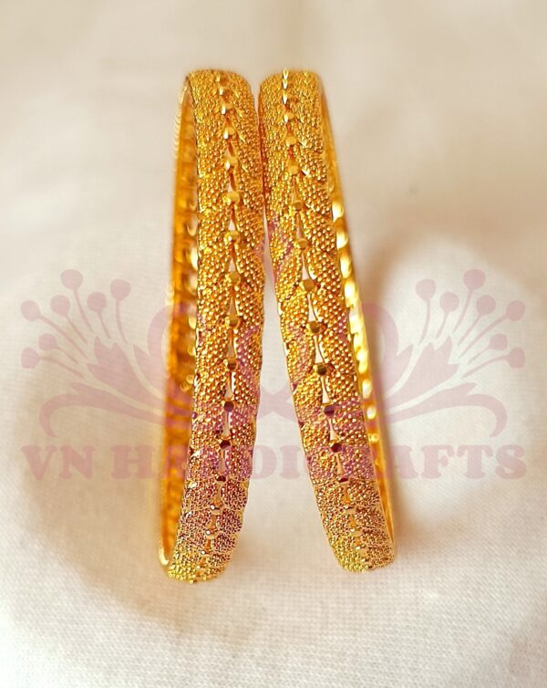 GOLD PLATED BANGLES - GPB1008