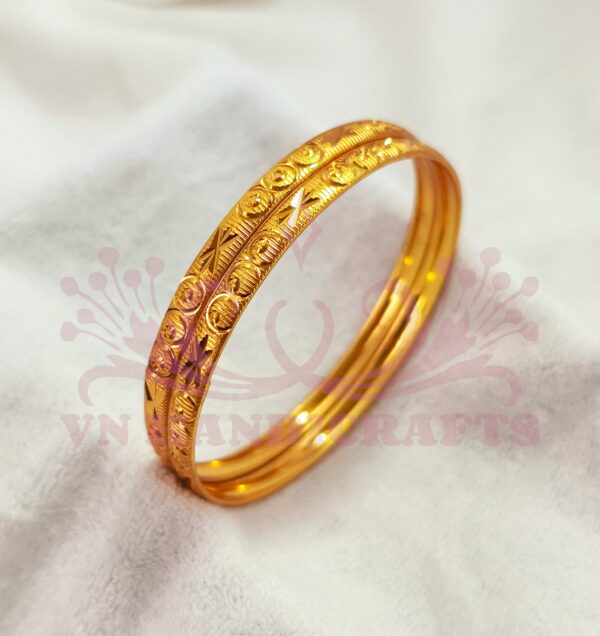 GOLD PLATED BANGLES - GPB1031