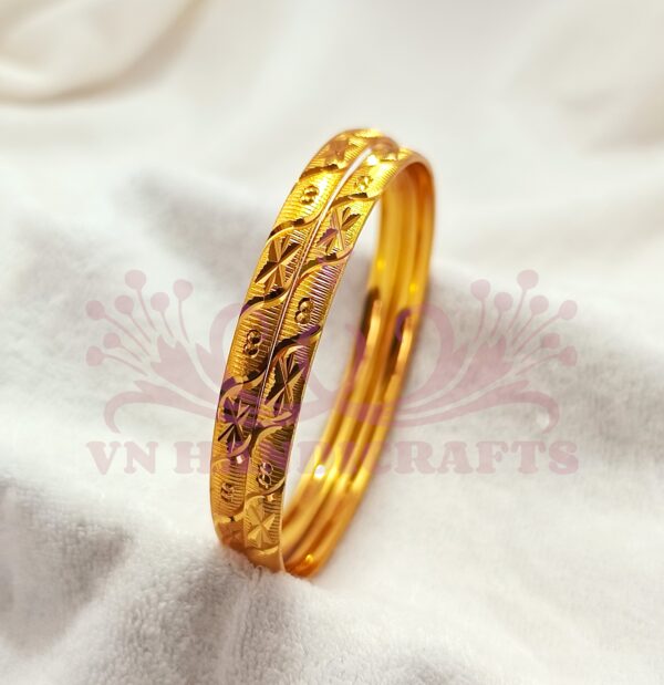 GOLD PLATED BANGLES - GPB1034
