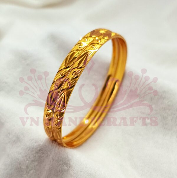 GOLD PLATED BANGLES - GPB1035