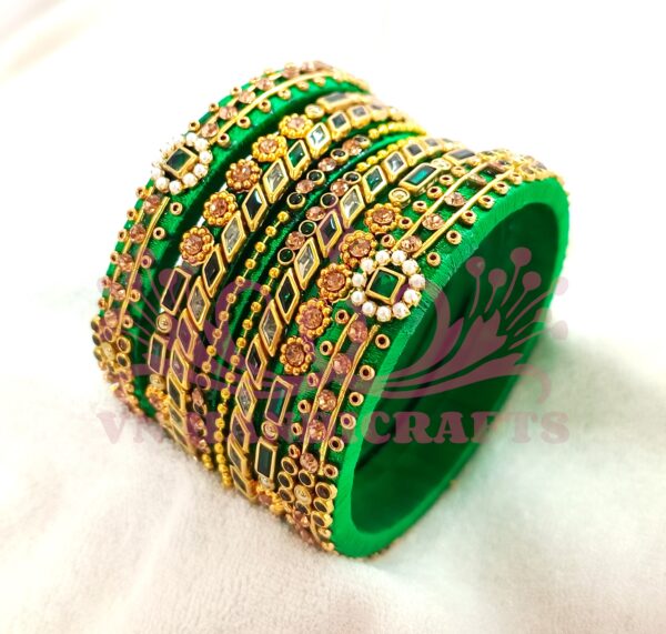 SILK THREAD BANGLES - HCB1030