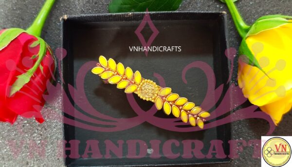 KUNDAN STONE HAIR CENTER CLIP - HCC1002