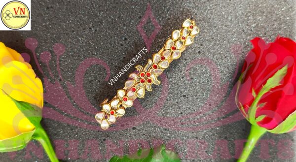 KUNDAN STONE HAIR CENTER CLIP - HCC1004
