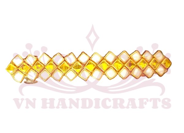 KUNDAN STONE HAIR CENTER CLIP - HCC1005