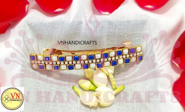 KUNDAN STONE HAIR CENTER CLIP - HCC1013