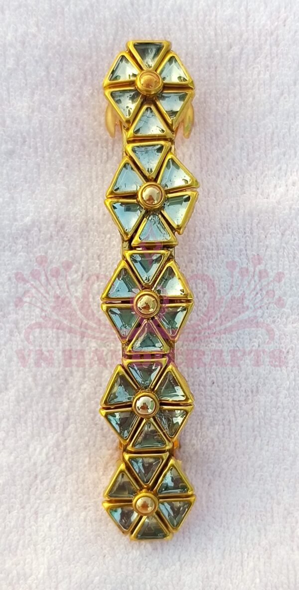 KUNDAN STONE HAIR CENTER CLIP - HCC1018