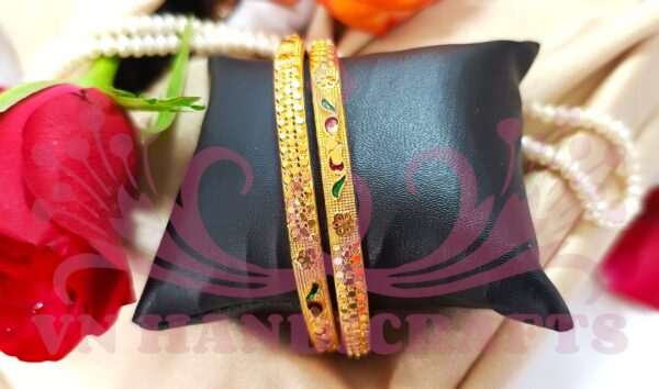 GOLD PLATED BANGLES - GPB1006