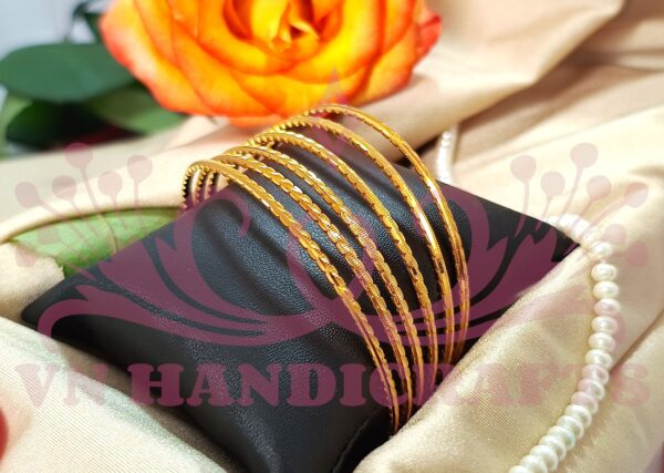 GOLD PLATED BANGLES - GPB1014