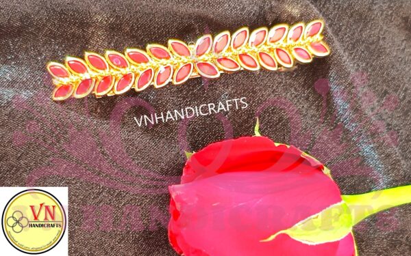 KUNDAN STONE HAIR CENTER CLIP - HCC1008