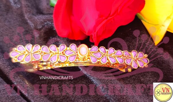 KUNDAN STONE HAIR CENTER CLIP - HCC1010