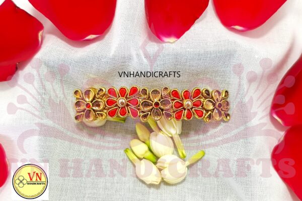 KUNDAN STONE HAIR CENTER CLIP - HCC1014