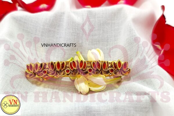 KUNDAN STONE HAIR CENTER CLIP - HCC1016