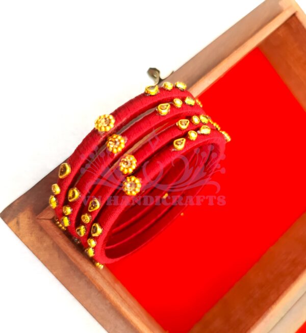 SILK THREAD BANGLES - HCB1021
