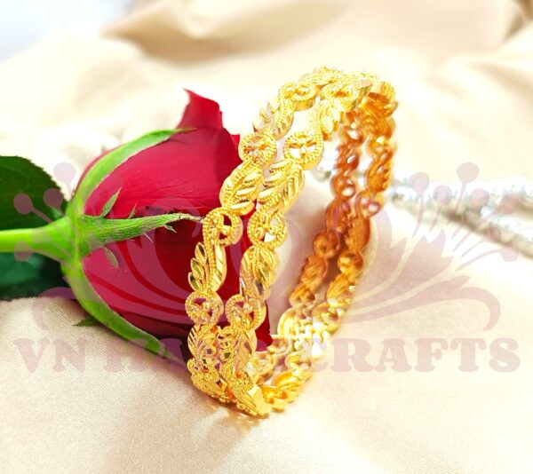 GOLD PLATED BANGLES - GPB1021