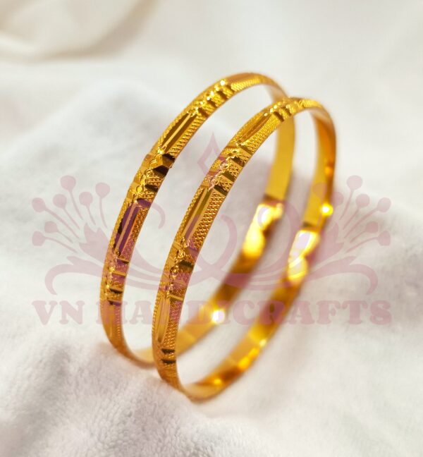 GOLD PLATED BANGLES - GPB1028