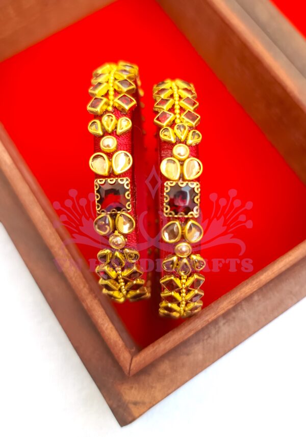 SILK THREAD BANGLES - HCB1017