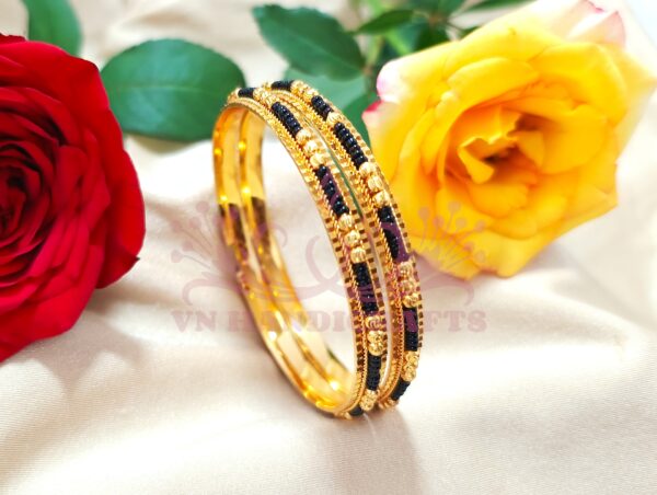 GOLD PLATED BANGLES - GPB1015