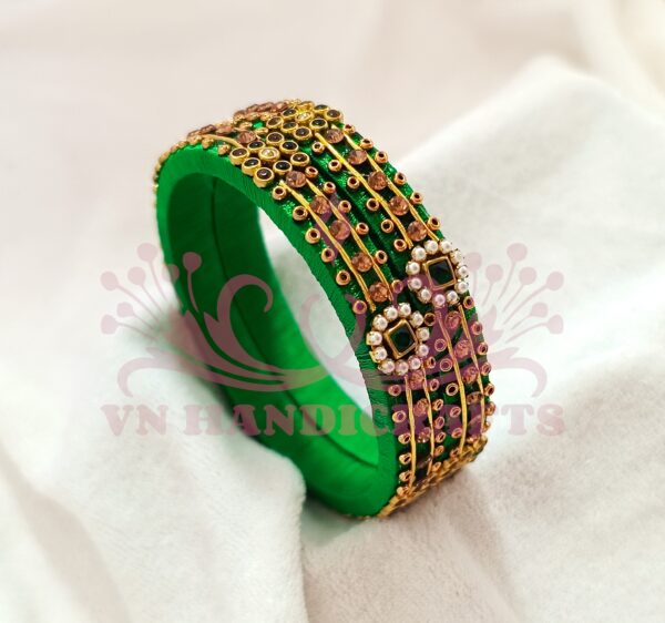 SILK THREAD BANGLES - HCB1031