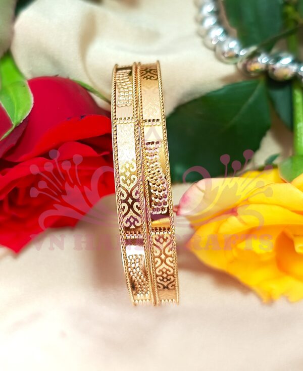 GOLD PLATED BANGLES - GPB1017