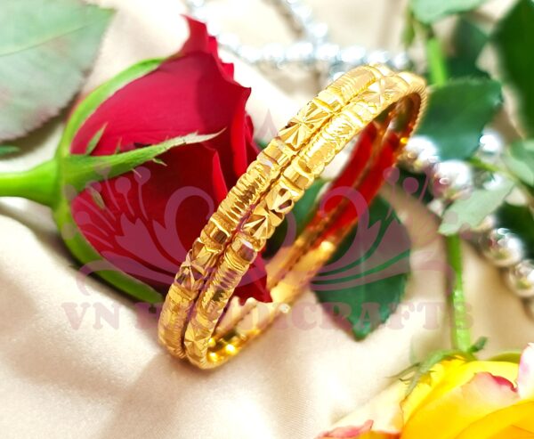 GOLD PLATED BANGLES - GPB1026