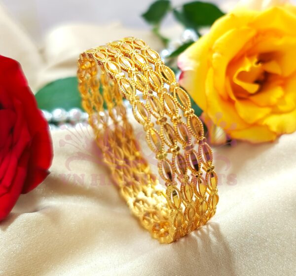 GOLD PLATED BANGLES - GPB1018