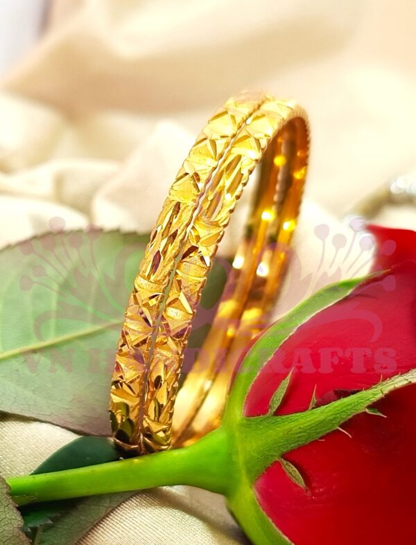 GOLD PLATED BANGLES - GPB1030
