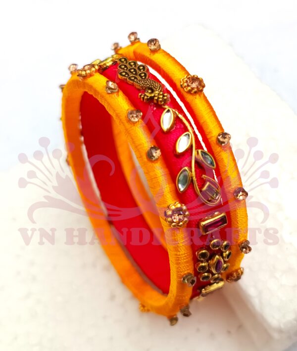 SILK THREAD BANGLES - HCB1024