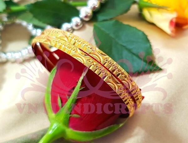 GOLD PLATED BANGLES - GPB1029