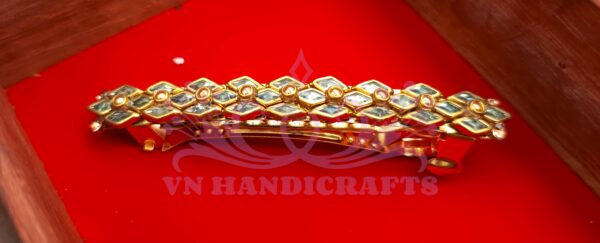 KUNDAN STONE HAIR CENTER CLIP - HCC1028