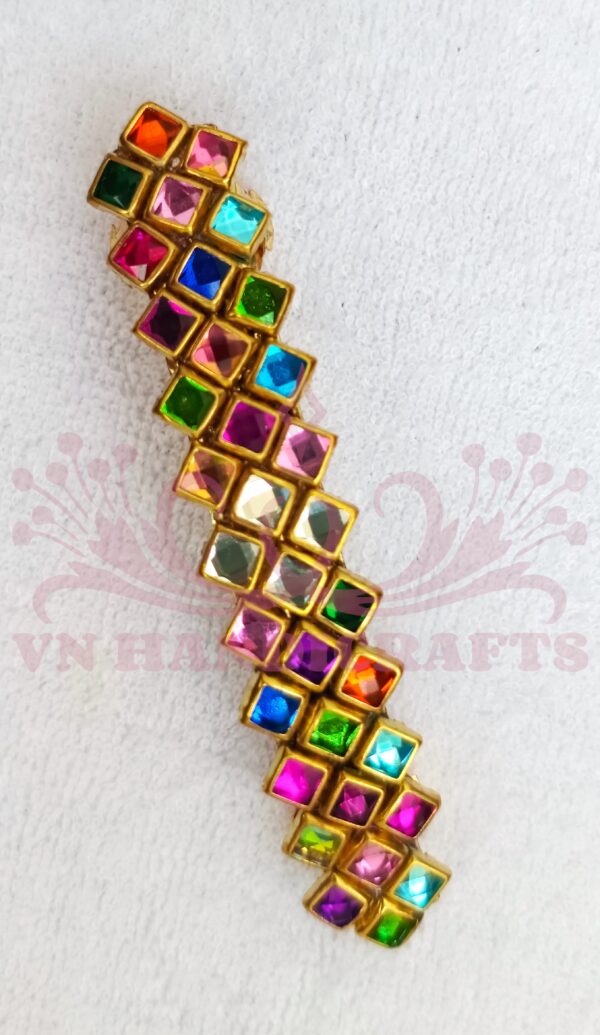 KUNDAN STONE HAIR CENTER CLIP - HCC1020