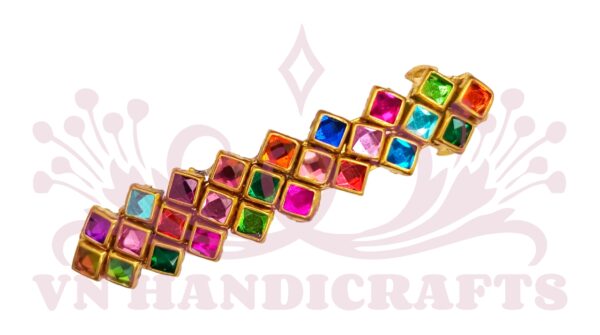 KUNDAN STONE HAIR CENTER CLIP - HCC1021