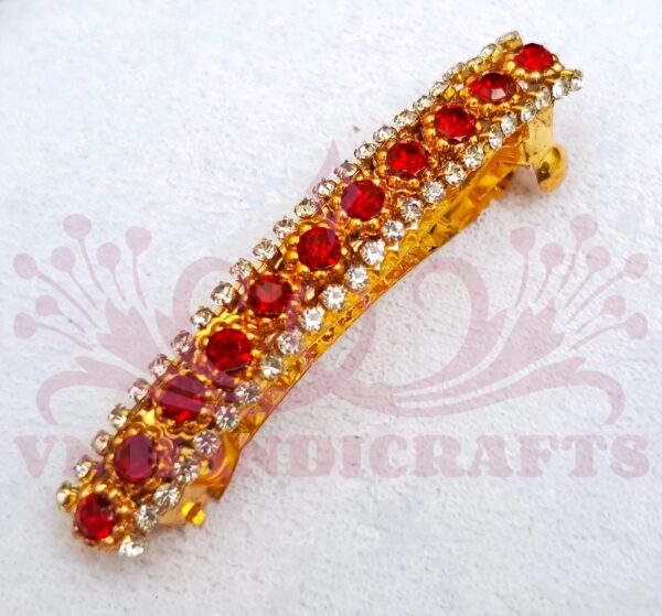 KUNDAN STONE HAIR CENTER CLIP - HCC1025