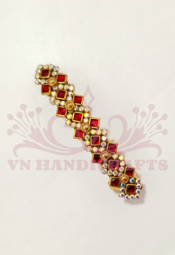 KUNDAN STONE HAIR CENTER CLIP - HCC1033