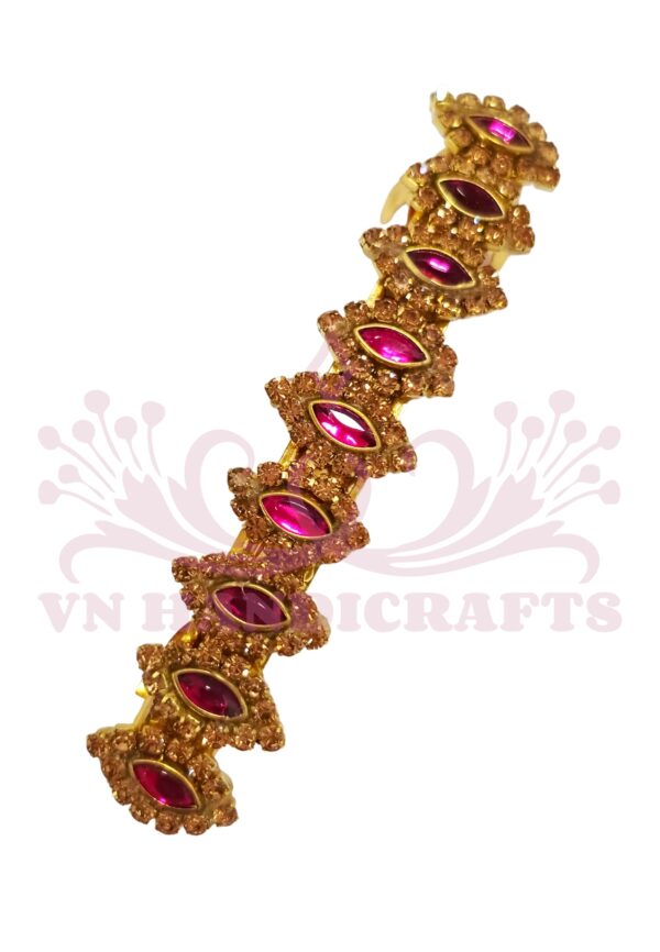 KUNDAN STONE HAIR CENTER CLIP - HCC1034