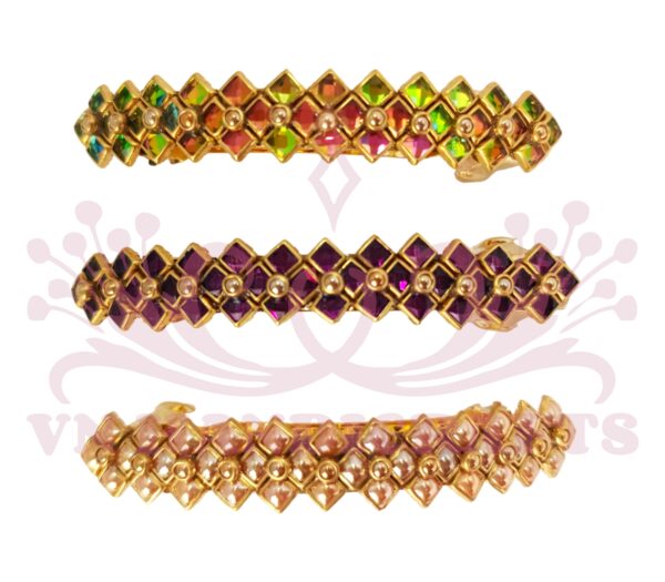 KUNDAN STONE HAIR CENTER CLIP - HCC1039_HCC1040_HCC10411