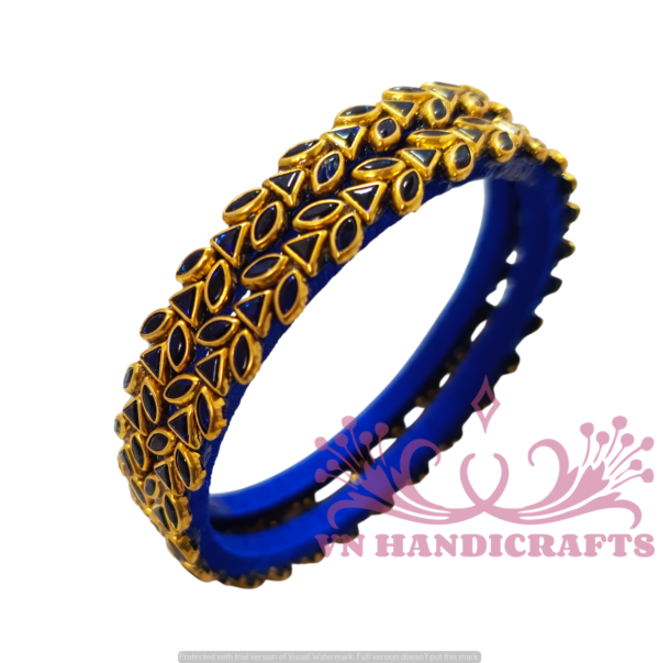 SILK THREAD BANGLES - HCB1004_DARK BLUE