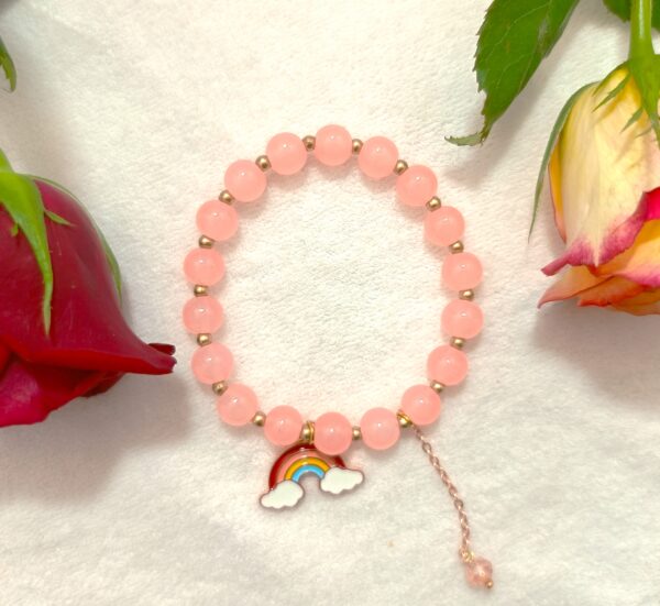 GLASS BEAD CHARM BRACELET - HCBT1002_BEACH02