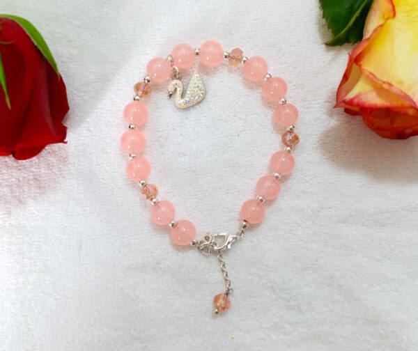 GLASS BEAD CHARM BRACELET - HCBT1002_BEACH03