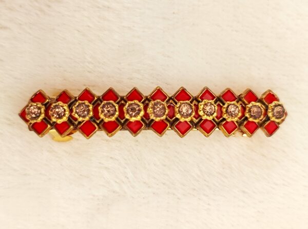 KUNDAN STONE HAIR CENTER CLIP - HCC1056