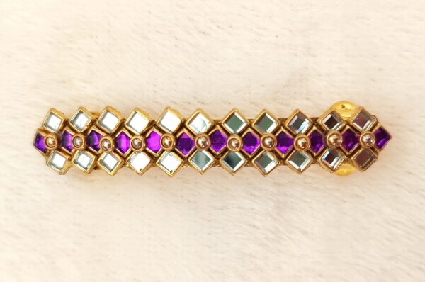 KUNDAN STONE HAIR CENTER CLIP - HCC1058