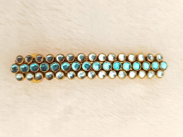 KUNDAN STONE HAIR CENTER CLIP - HCC1060