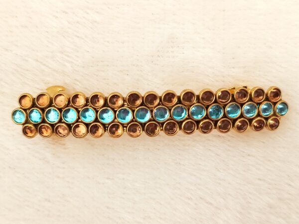 KUNDAN STONE HAIR CENTER CLIP - HCC1061