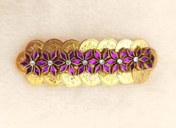 KUNDAN STONE HAIR CENTER CLIP - HCC1069