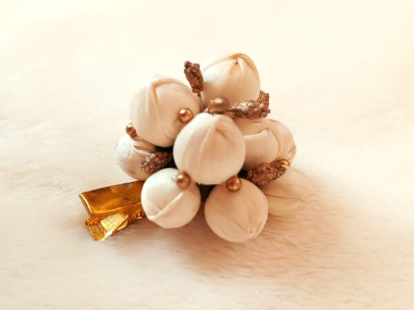 JASMINE BUD HAIR ALLIGATOR CLIP - HCC1073