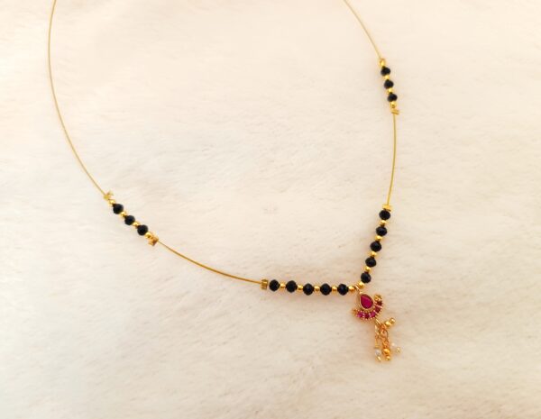 HANDCRAFTED INVISIBLE NECKLACE-HCIN1006