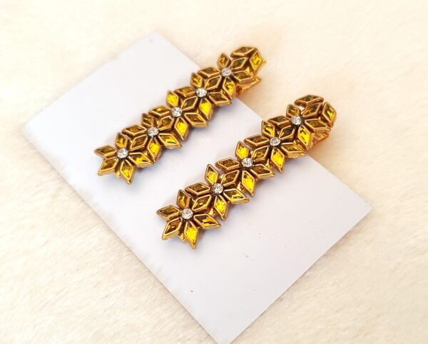 KUNDAN STONE HAIR ALLIGATOR CLIP - HCC1047